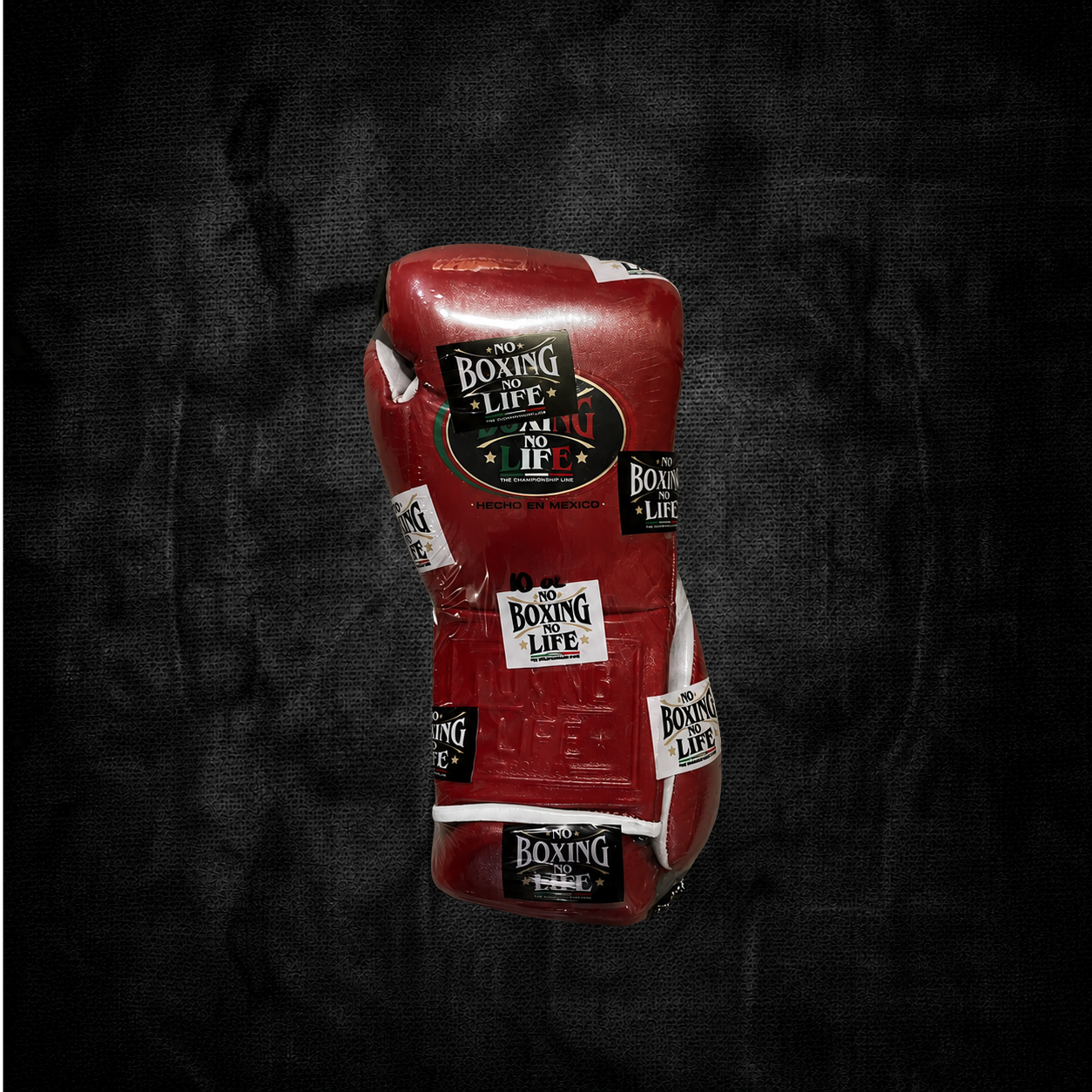 No Boxing No Life Fight Gloves Red / White