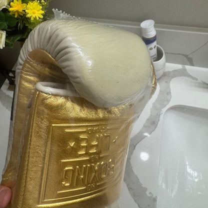 No Boxing No Life Gloves clearance creme / gold