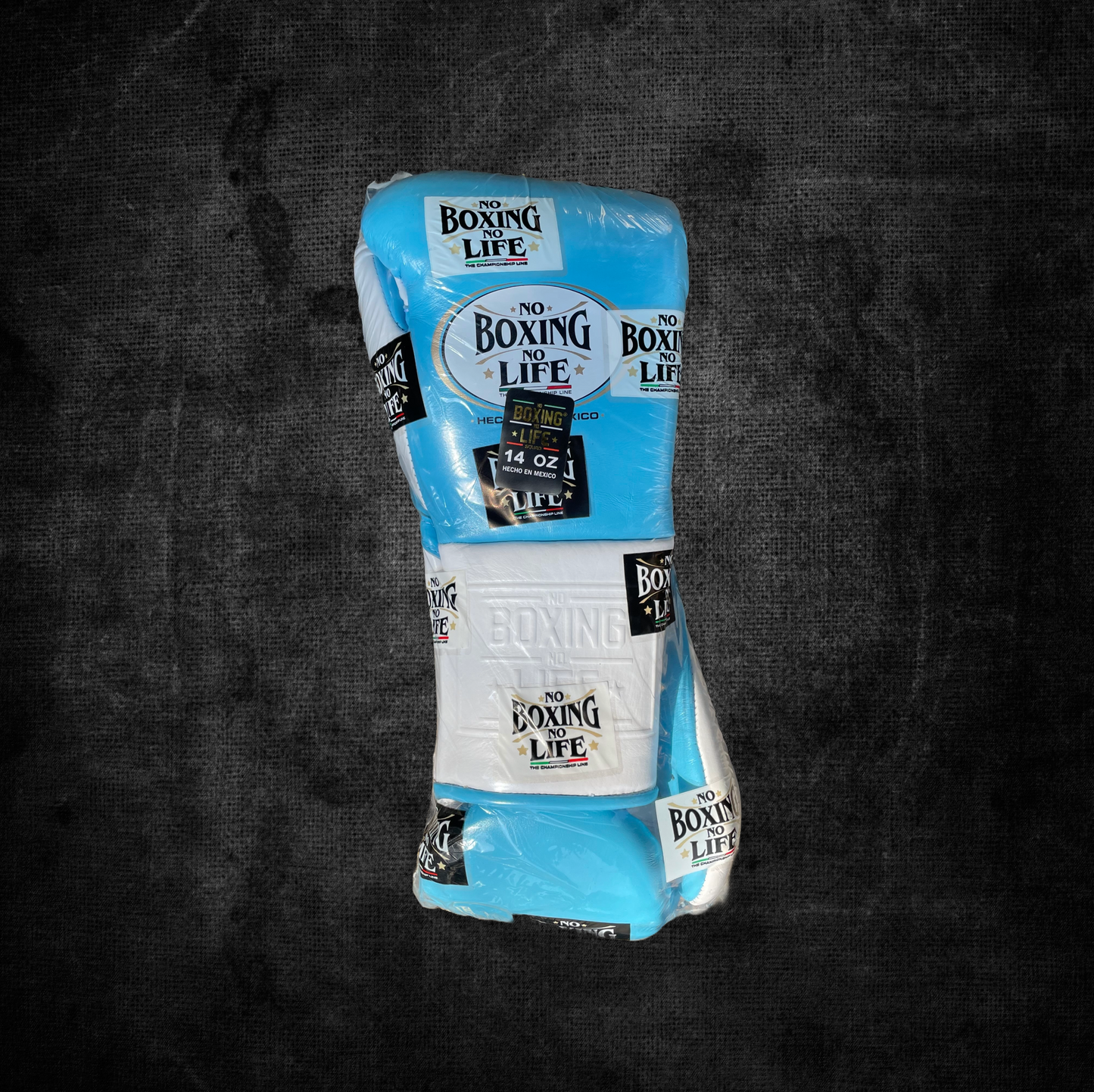 No Boxing No Life Gloves Blue / White