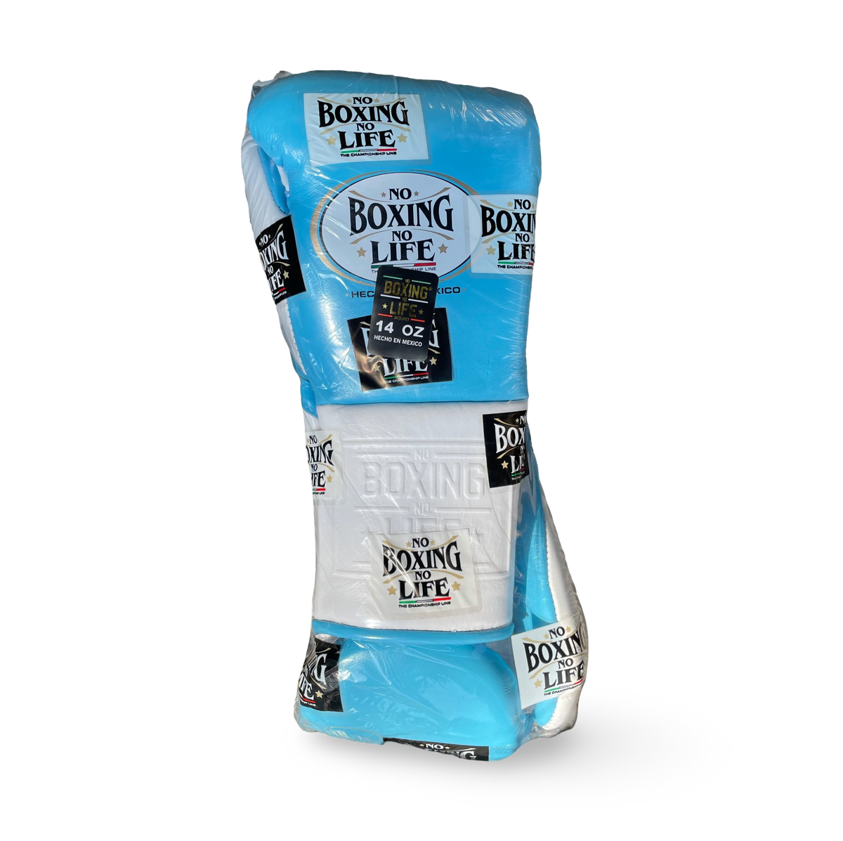 No Boxing No Life Gloves Blue / White