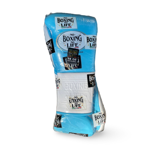No Boxing No Life Gloves Blue / White