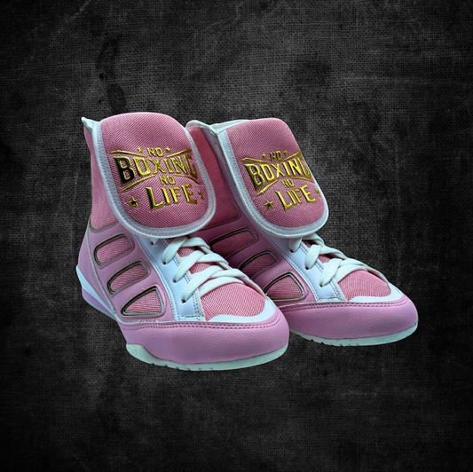 No Boxing No Life Boots Pink