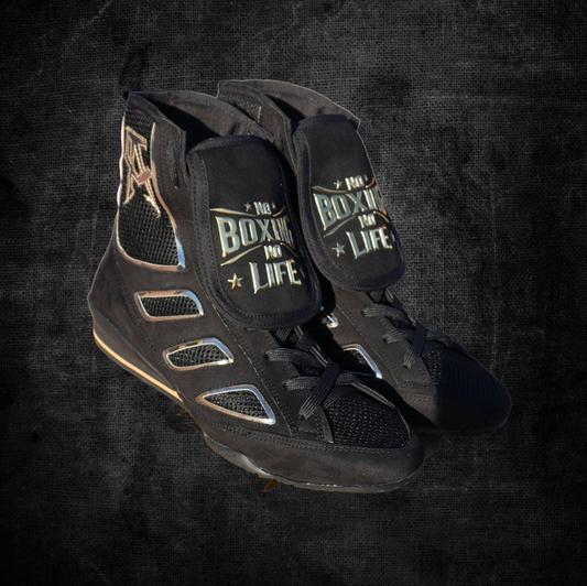 No Boxing No Life Boots Black/Gold
