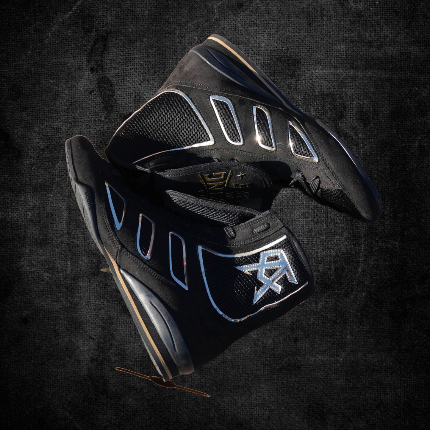 No Boxing No Life Boots Black/Gold