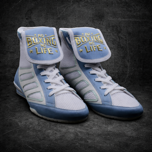 No Boxing No Life Boots Blue