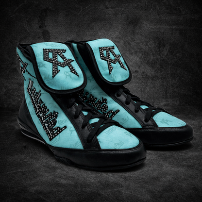 No Boxing No Life Boots Canelo Editions Blue/Black