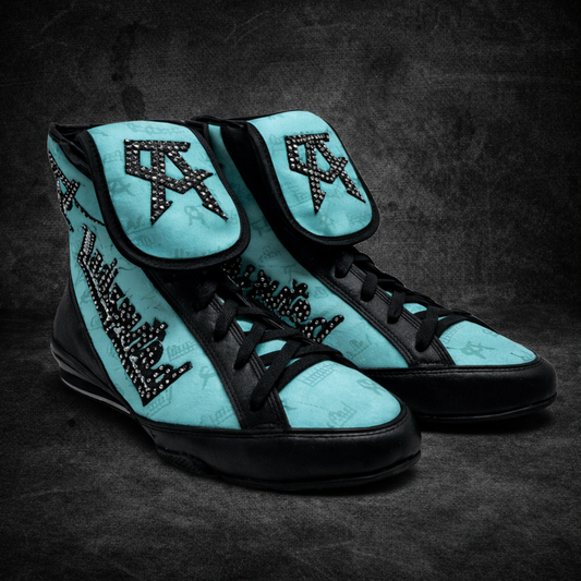 No Boxing No Life Boots Canelo Editions Blue/Black