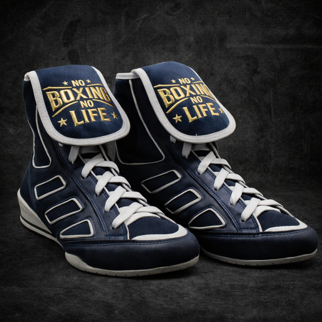 No Boxing No Life Boots Navy