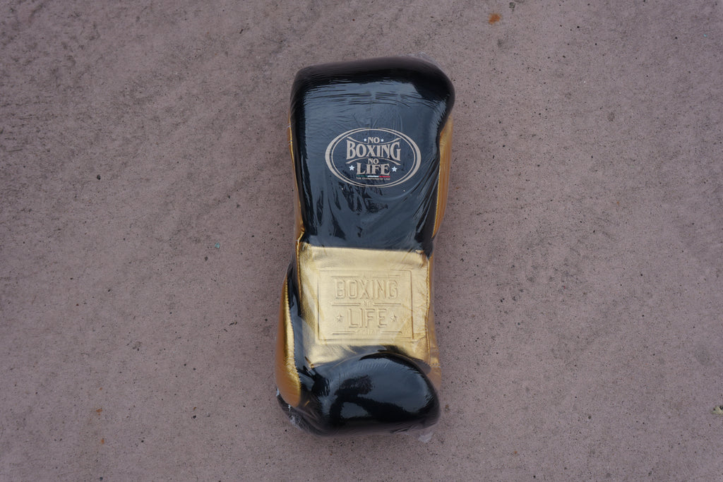 No Boxing No Life black/gold 16oz
