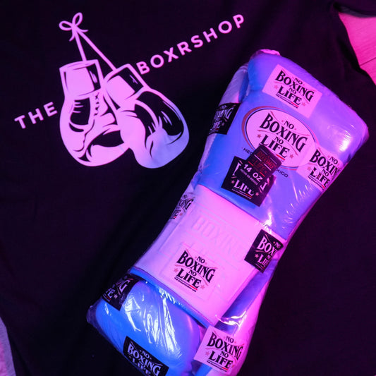 No Boxing No Life Gloves Blue / White