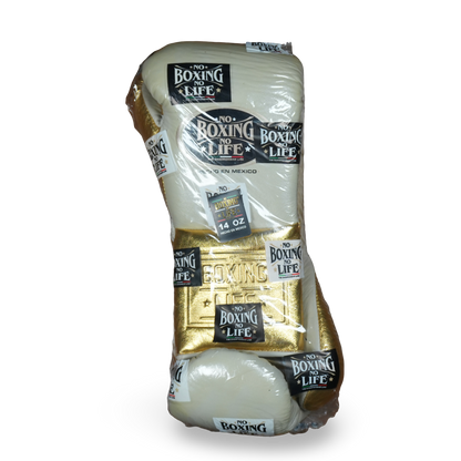 No Boxing No Life Gloves clearance creme / gold