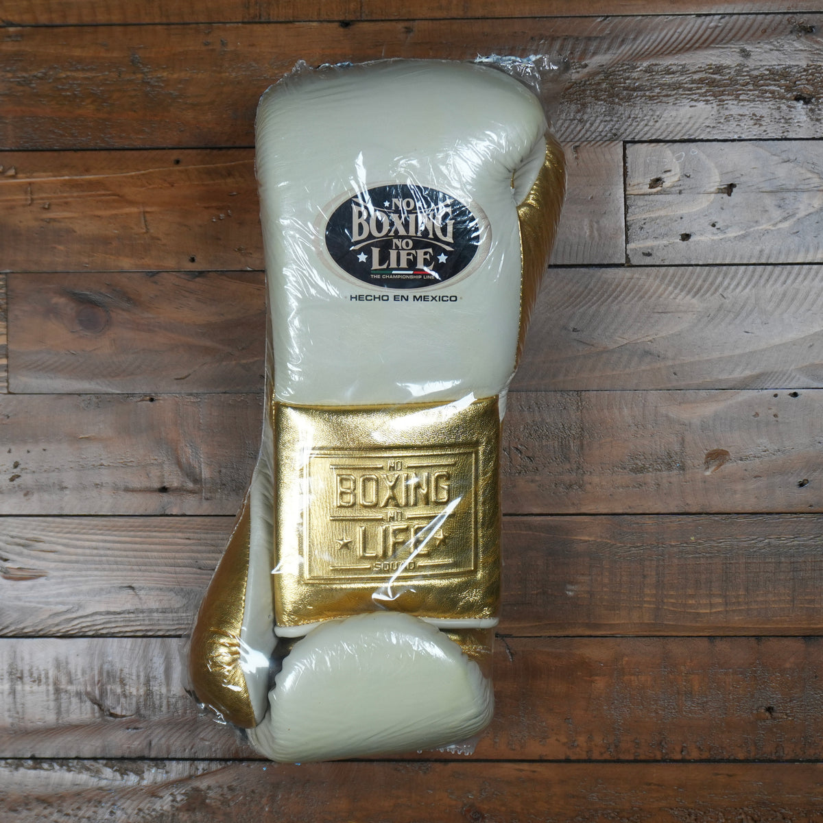 No Boxing No Life Gloves clearance creme / gold