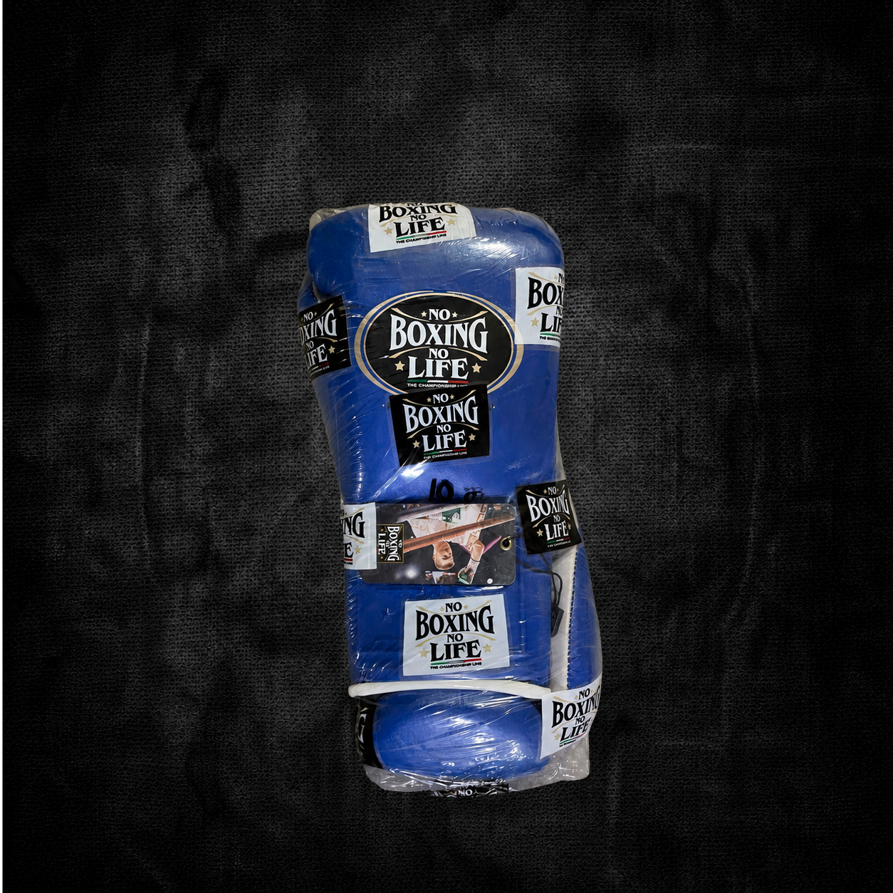 No Boxing No Life Fight Gloves Blue / White