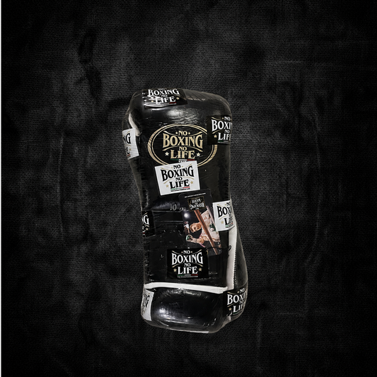 No Boxing No Life Fight Gloves Black / White