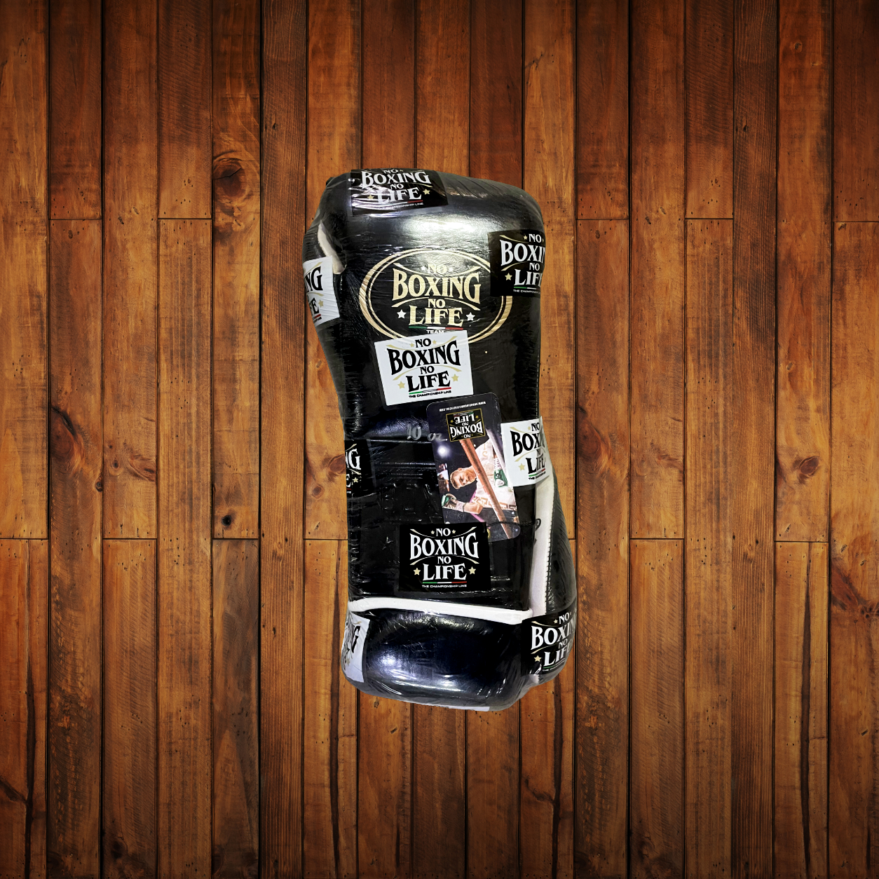 No Boxing No Life Fight Gloves Black / White